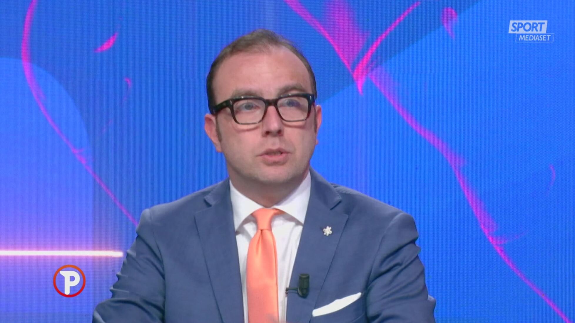 Riccardo Trevisani Pressing Sport Mediaset