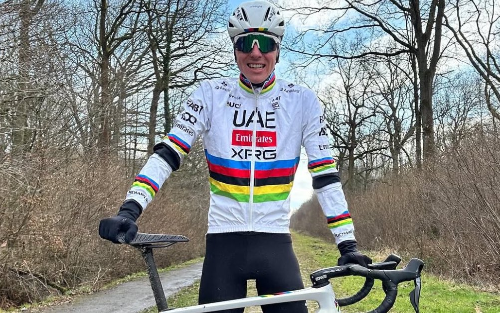 Tadej Pogacar Paris Roubaix