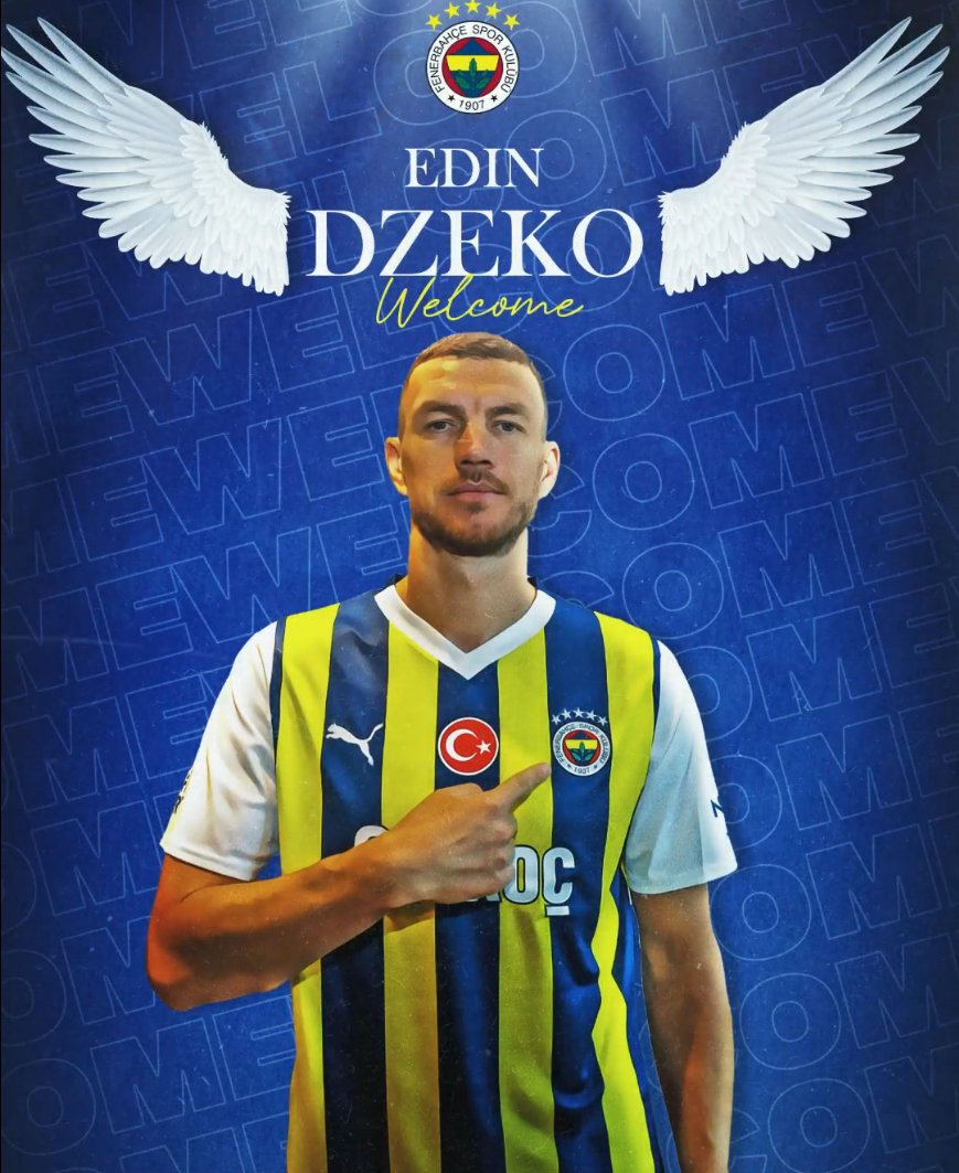 Dzeko presentazione Fenerbahce