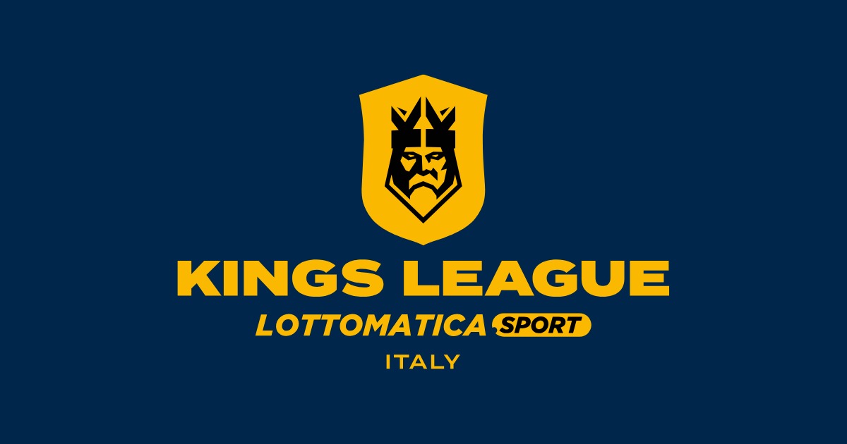 Kings League Italia logo Blu