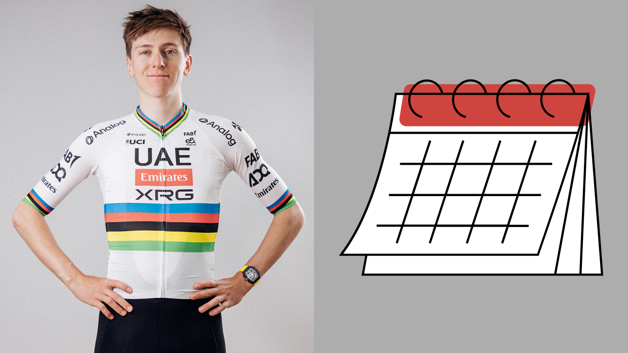 Calendario Tadej Pogacar 2026