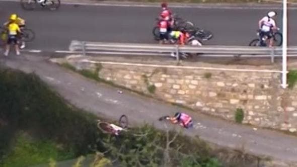 Debora Silvestri caduta Sanremo Women