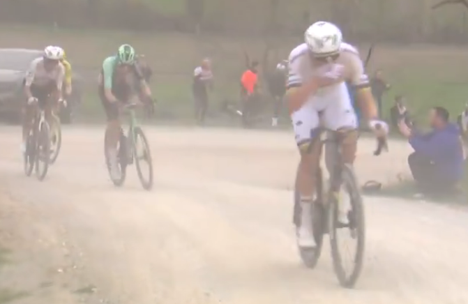 Pogacar Seixas Strade Bianche 2026 dati