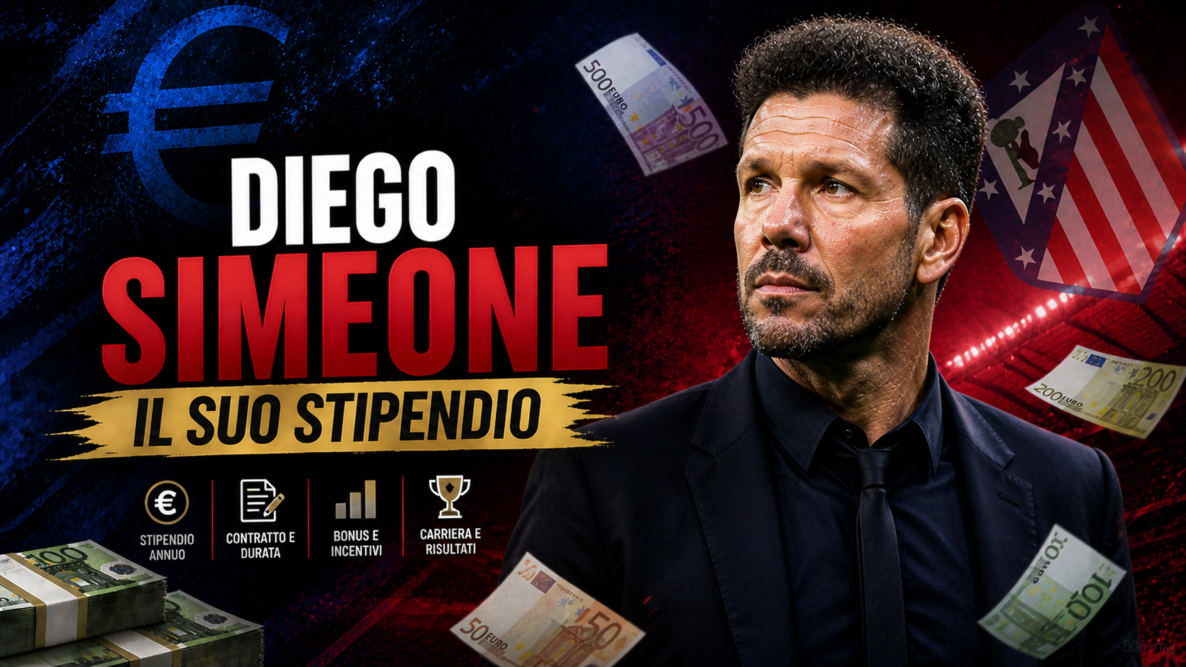 Quanto guadagna Diego Simeone? Lo stipendio all'Atletico Madrid