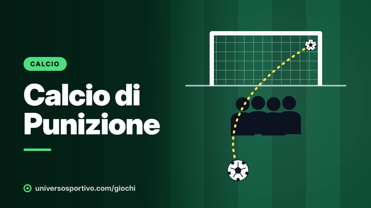 Calcio di Punizione, gioco online gratis di Universo Sportivo: supera la barriera e batti il portiere